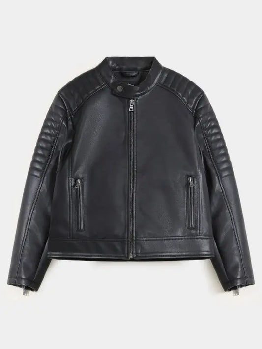 Hand Painted Burn Leather Jacket - fashonic