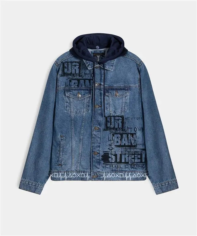 Hand Painted Retro Gamer Denim Jacket - fashonic