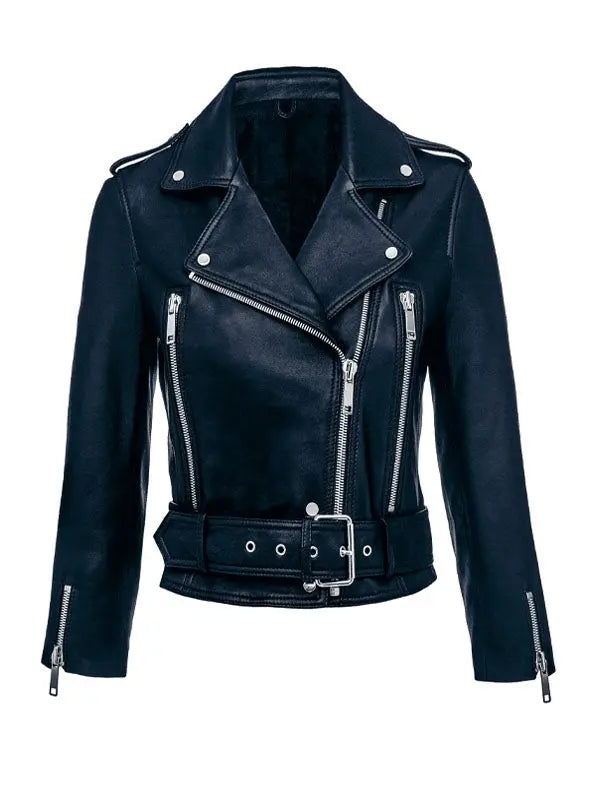 Harlan Coben’s Shelter Sage Linder Leather Jacket - fashonic